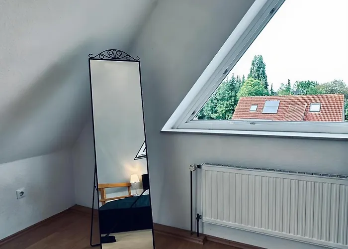 아파트 Am Waldhuegelsee Balkon & Naturblick