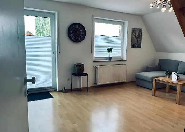 아파트 Am Waldhuegelsee Balkon & Naturblick 라이네